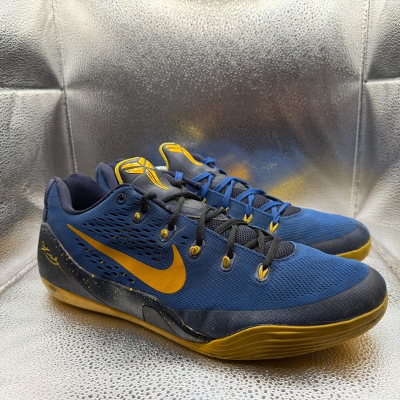 kobe shoes blue and gold